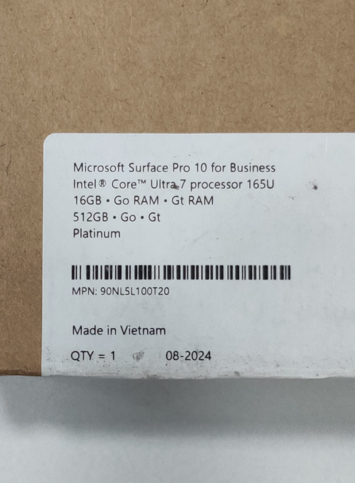 Microsoft Surface Pro 10