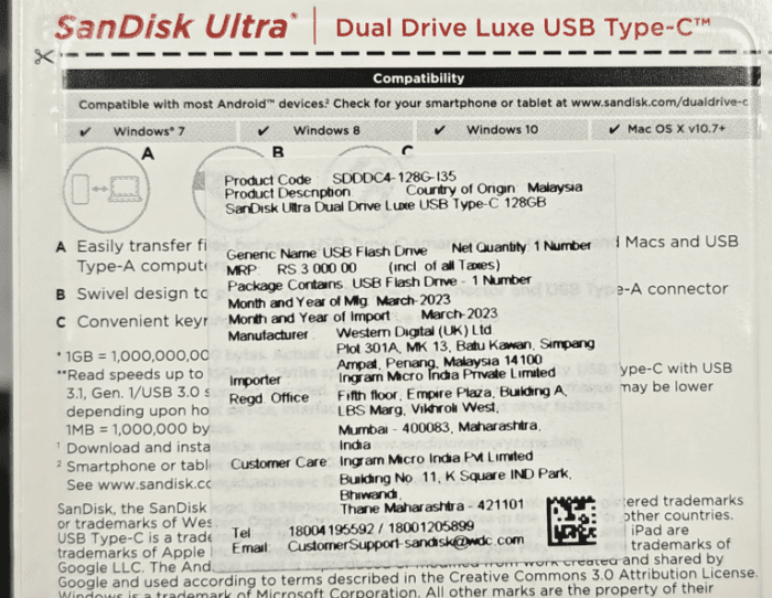 SanDisk Ultra Dual Drive Luxe